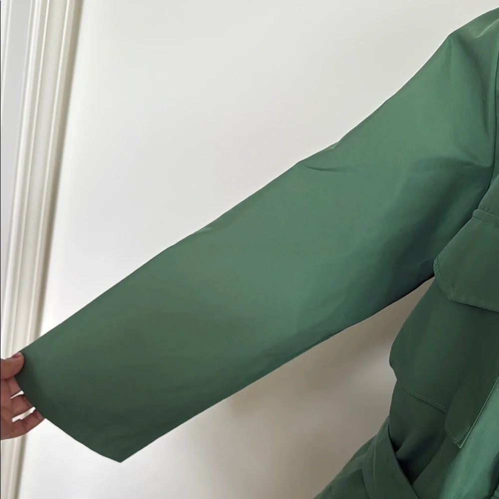 Purificación García Women's Green Belted Coat